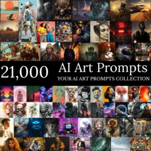 21,000 AI Art Prompts Bundle