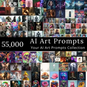55,000 AI Art Prompts Bundle
