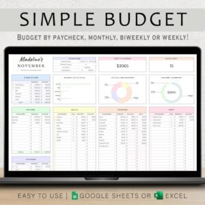 Paycheck Budget Planner